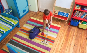 تمیز نگه داشتن اتاق کودک